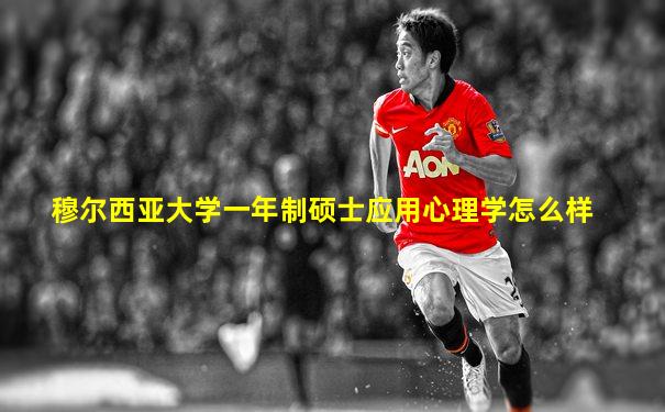 穆尔西亚大学一年制硕士应用心理学怎么样